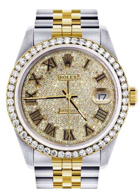 rolex watch gold and diamond|rolex full diamond prix.